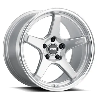 ESR APX5C 18x10.5 ET BLANK (BLANK / 72.6) - Hyper Silver Machine Lip